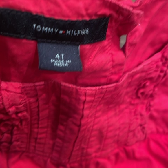Tommy Hilfiger bright pink top - Picture 4 of 7